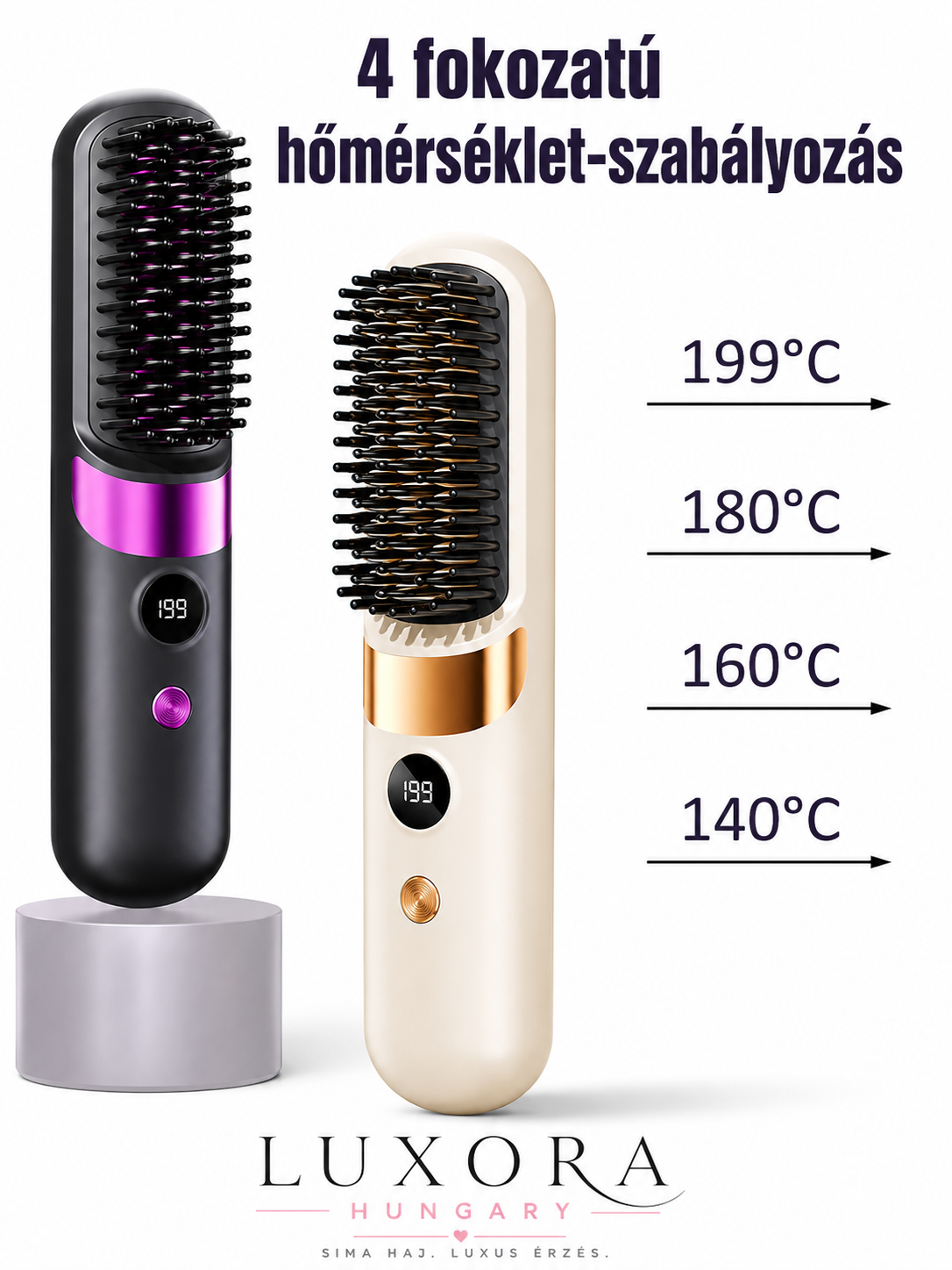 LuxoraHungary™ - Hordozható hajformázó